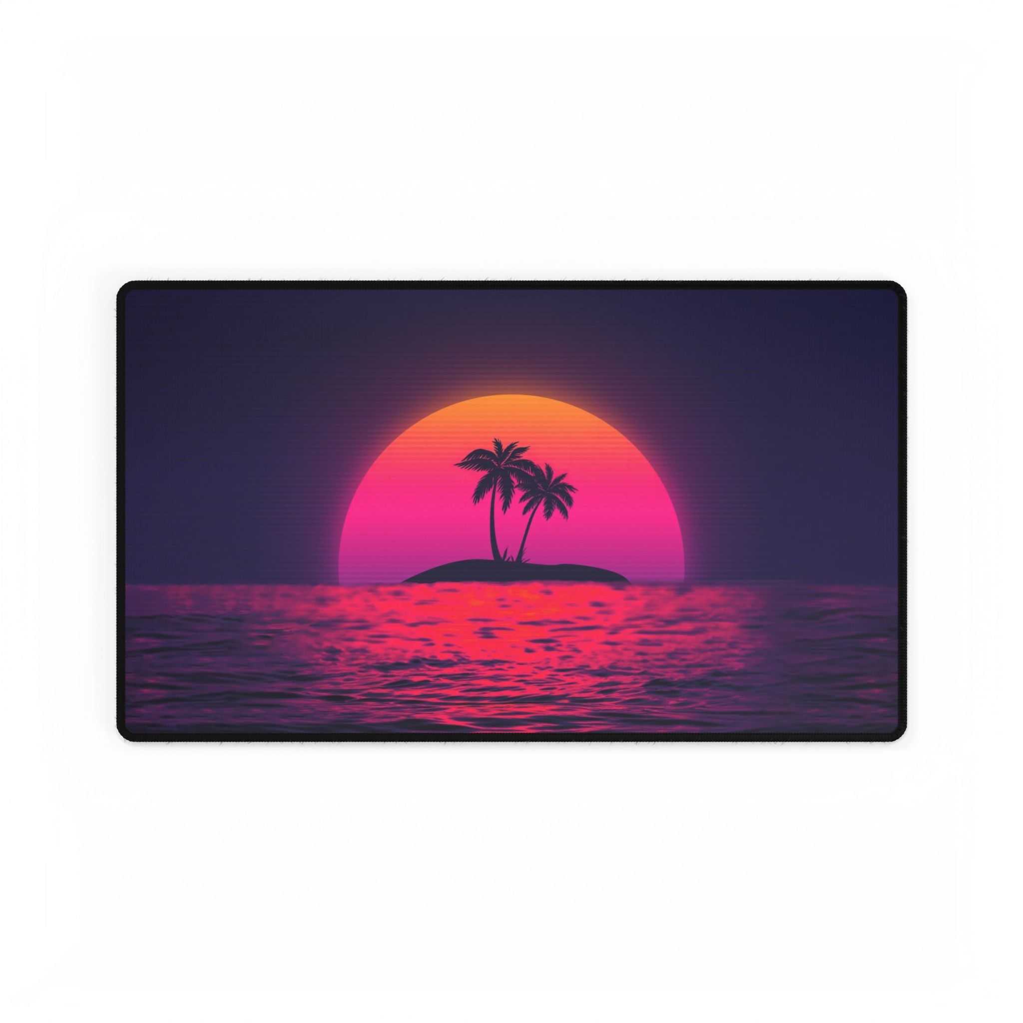 Retro Sunset Island