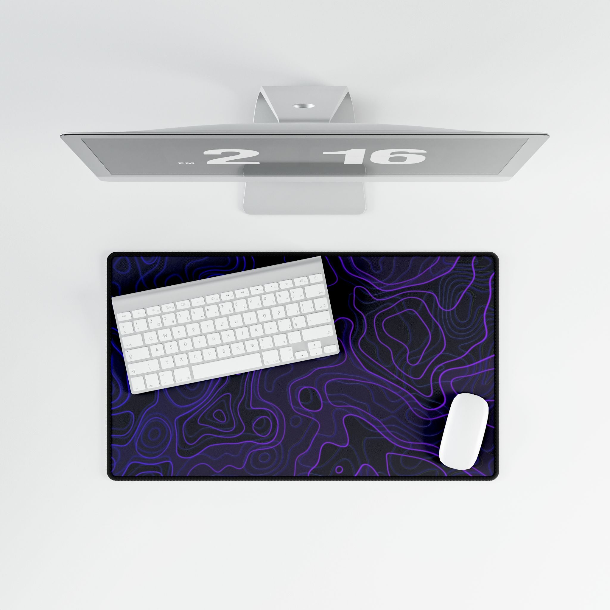 Purple Topographic