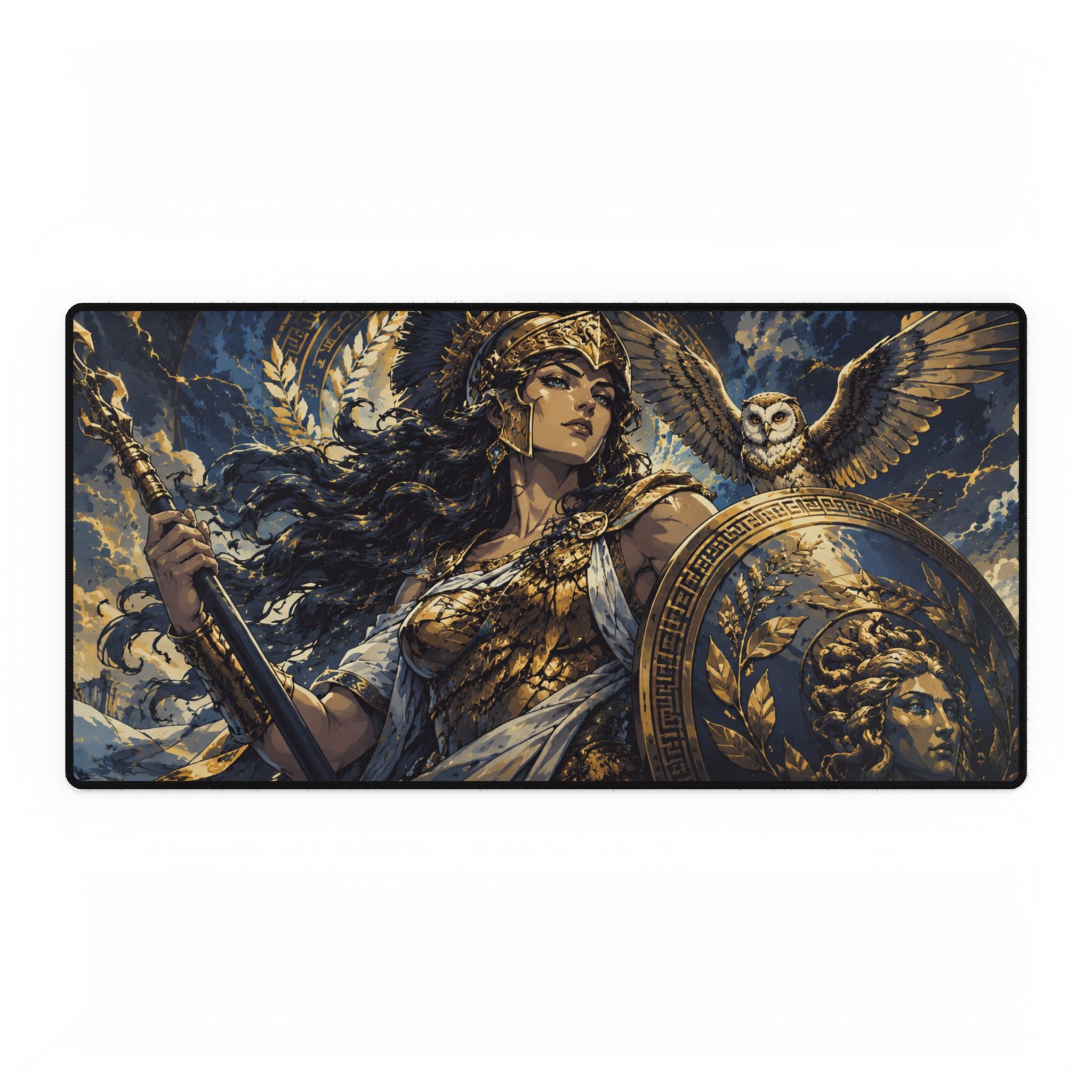 Athena Goddess of wisdom, strategic warfare, and crafts.