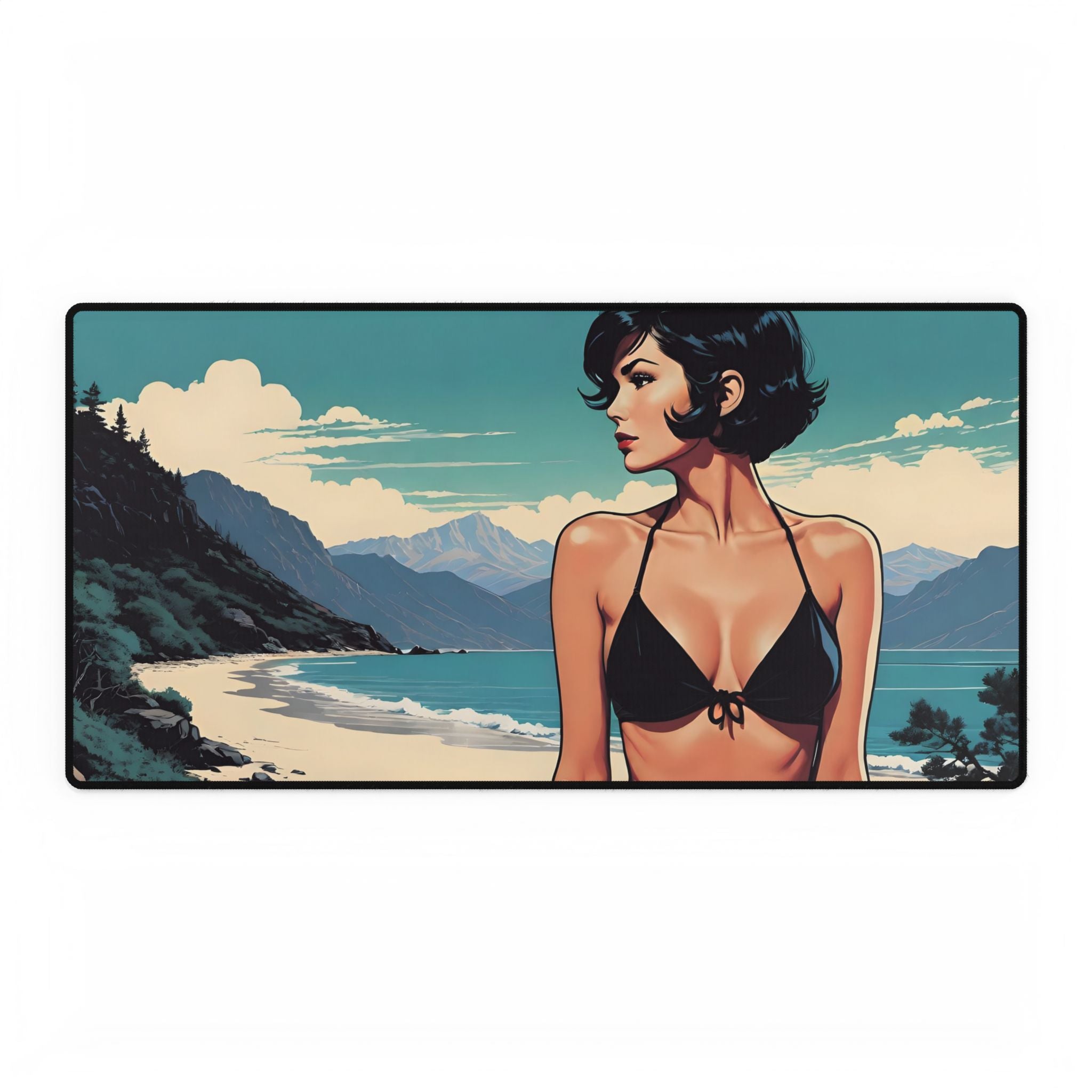 Vintage Beach Pin-Up