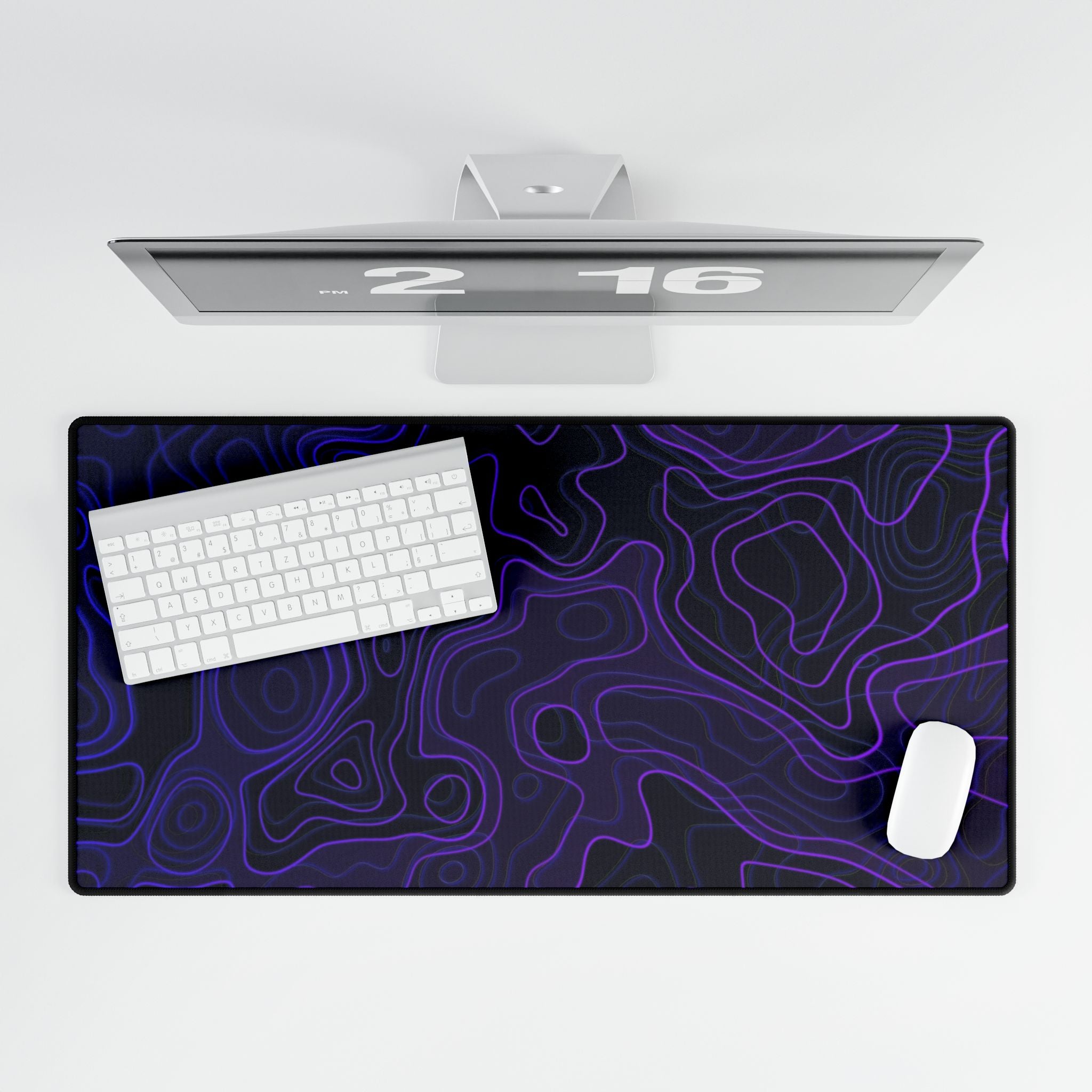Purple Topographic