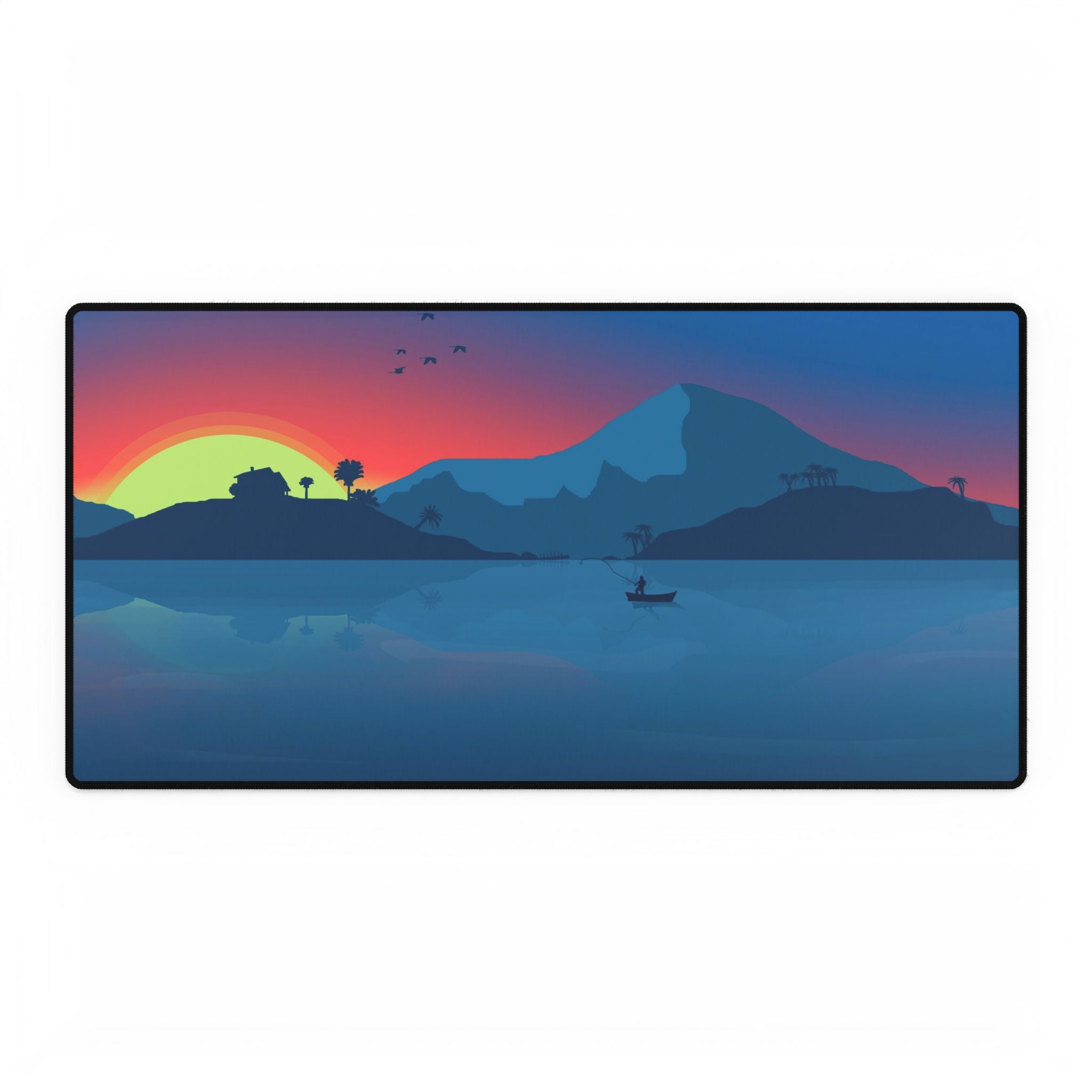 Blue Sunset Lake