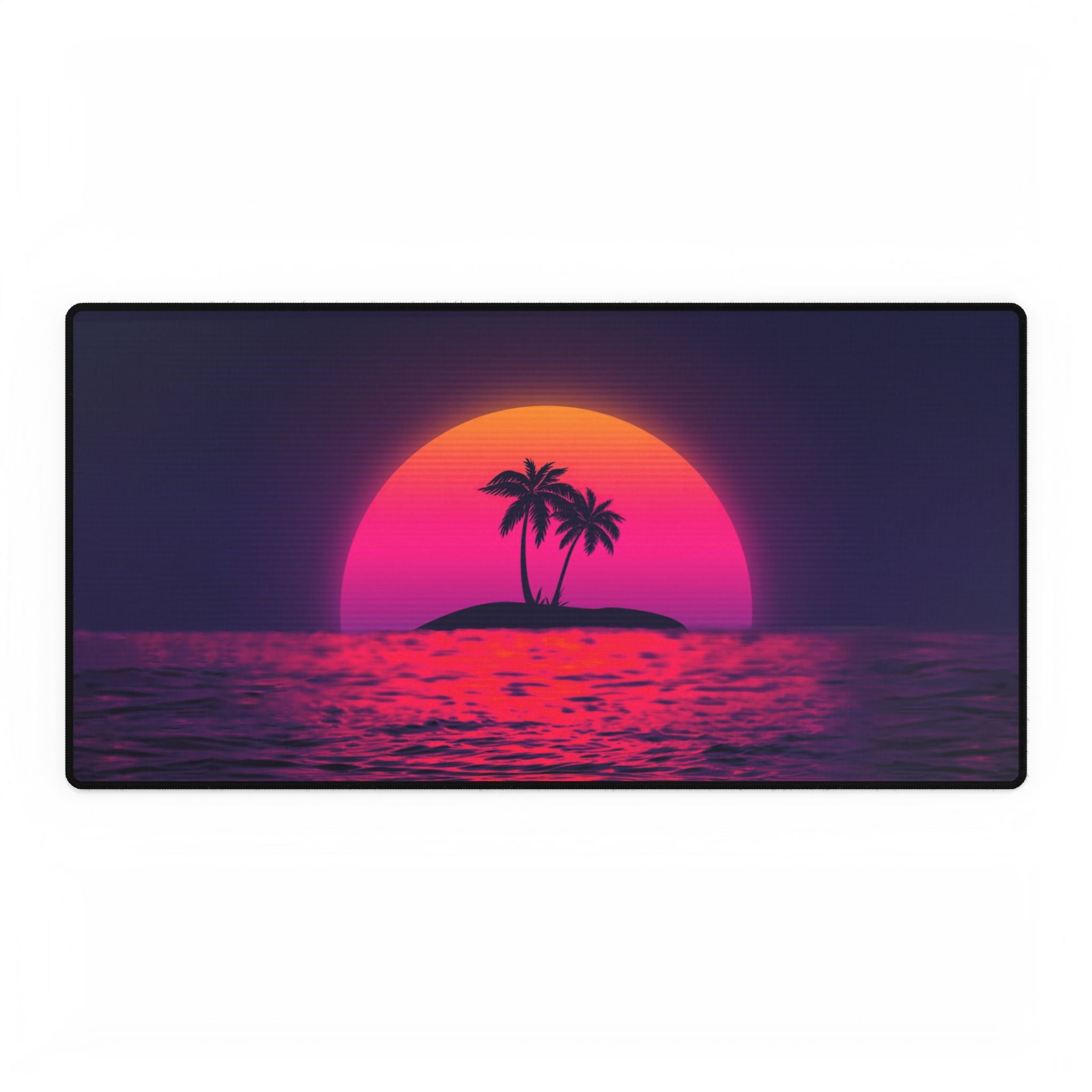 Retro Sunset Island