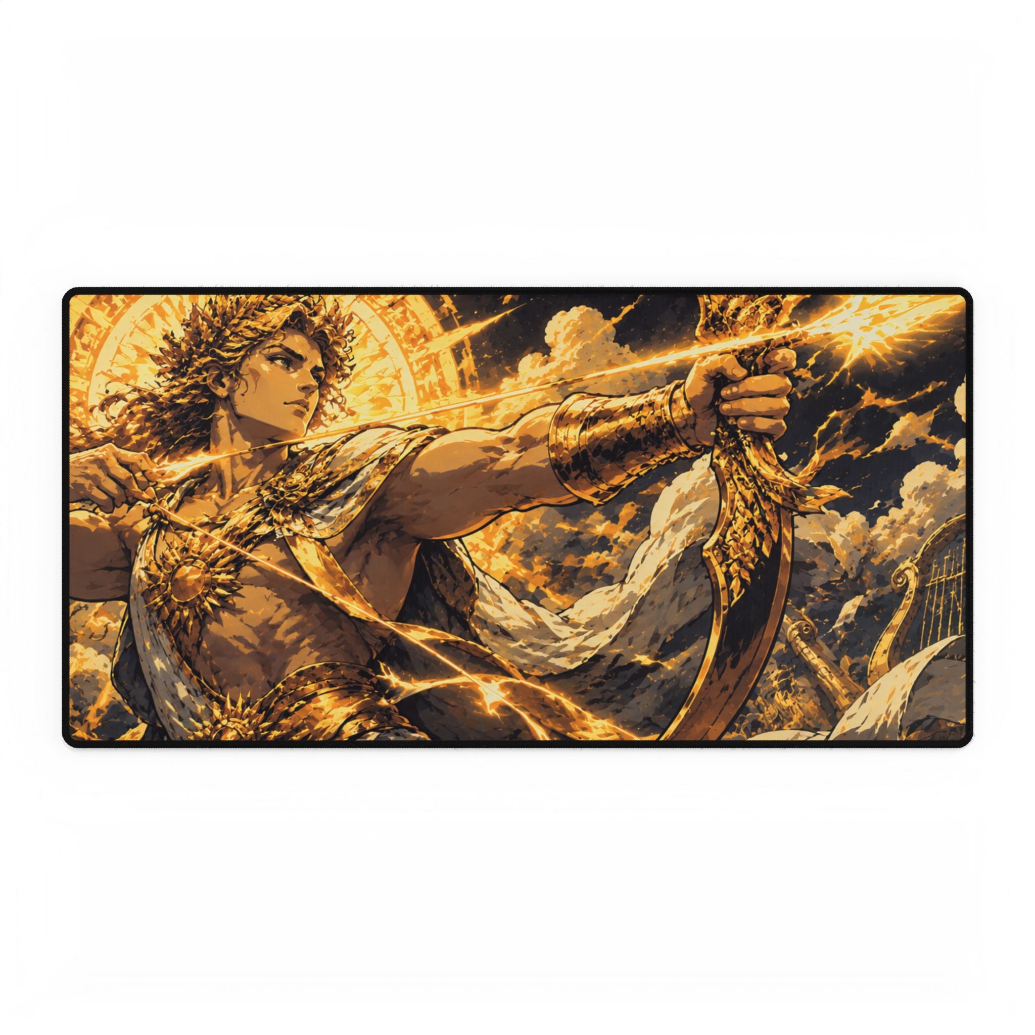 Apollo God of the sun, music, poetry, and prophecy.