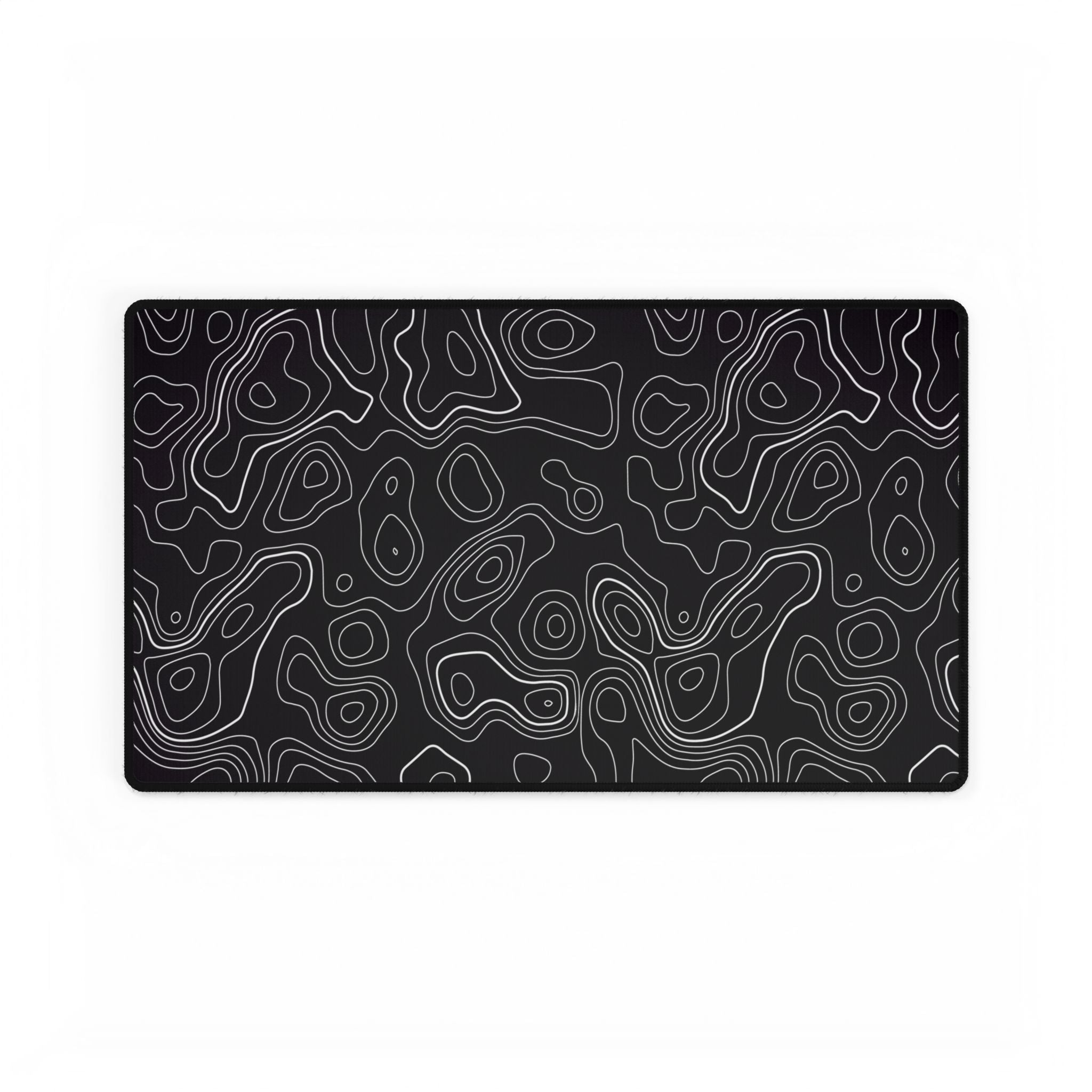 Topographic Black Pattern