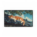 Sleeping Ginger Cat