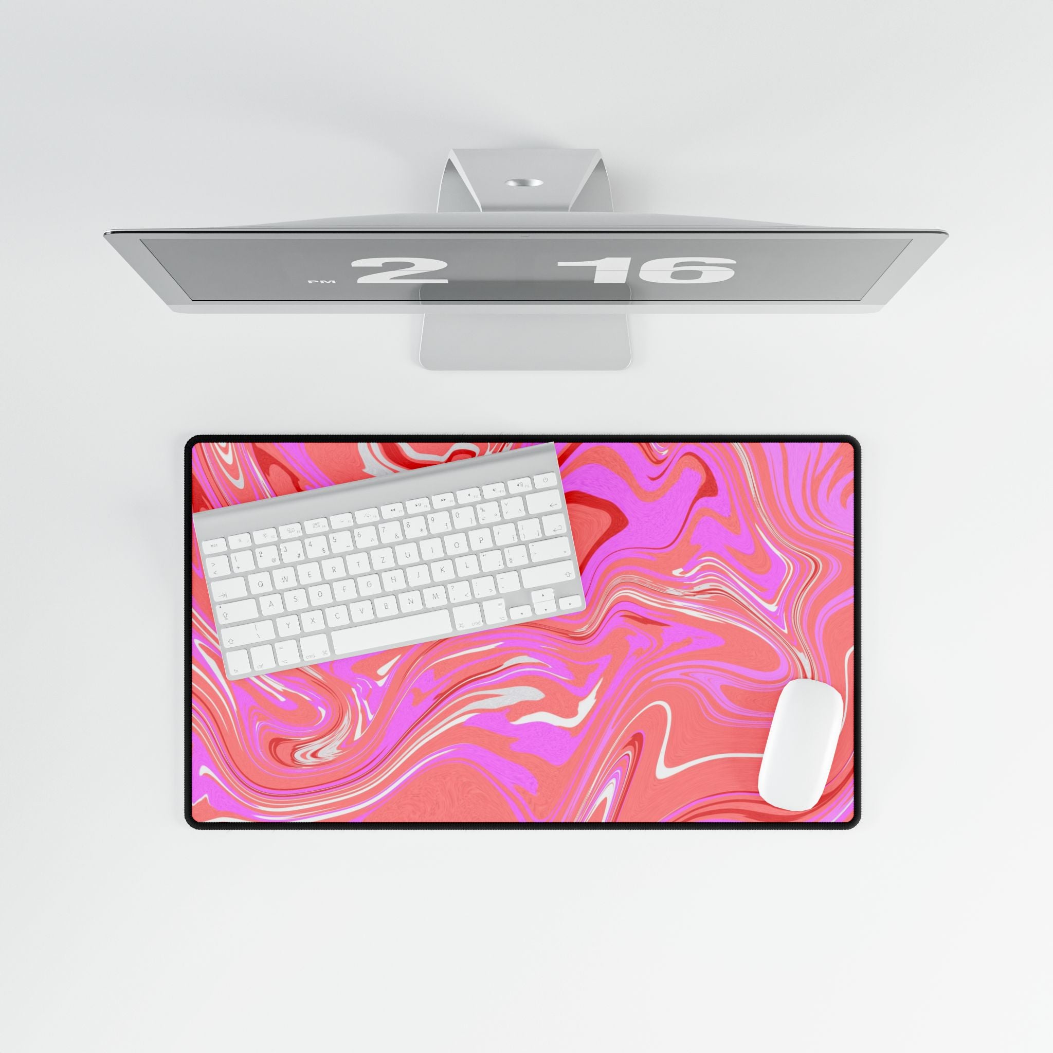 Pink Swirl Marble