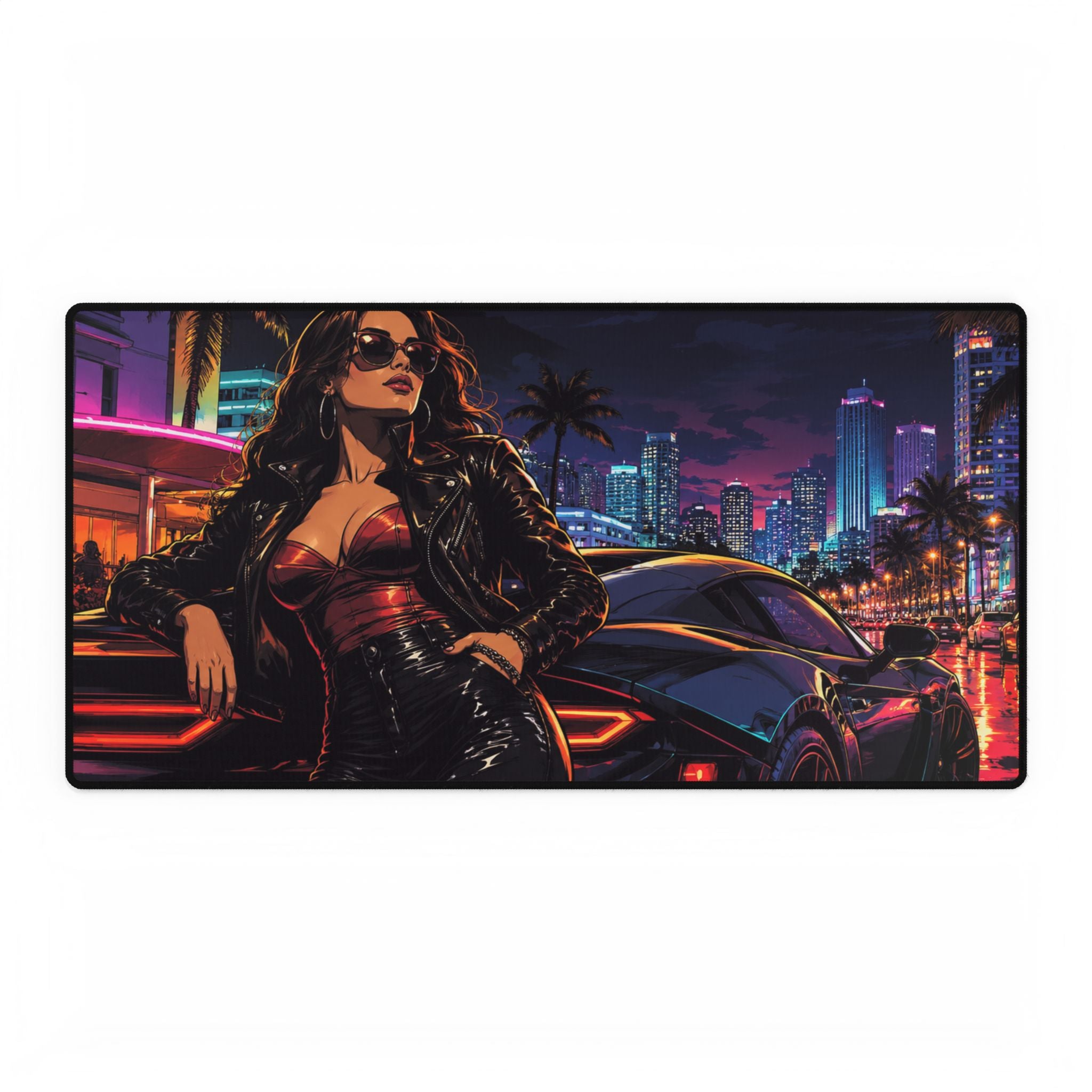 Retro Fatale Car Nightscape