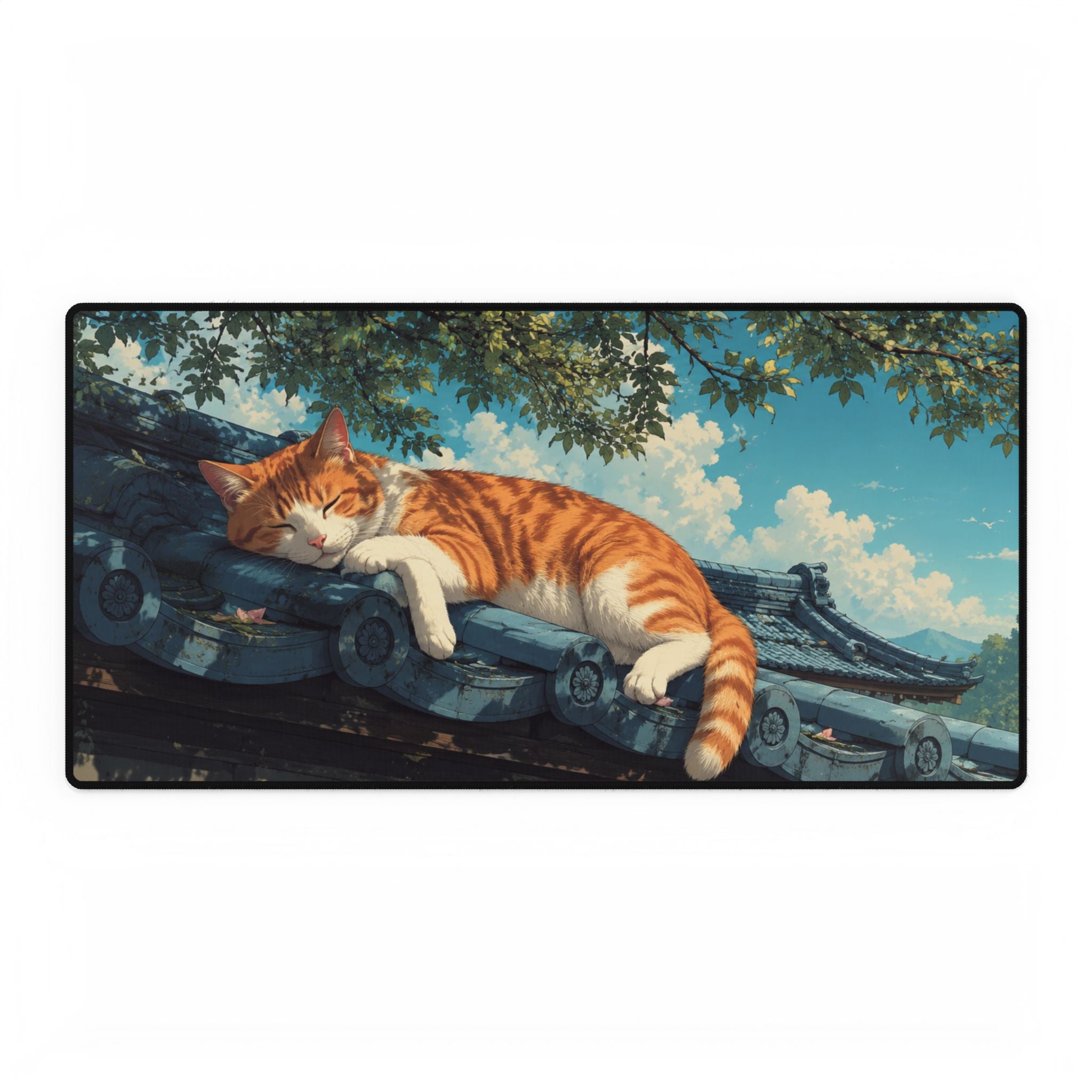 Sleeping Ginger Cat