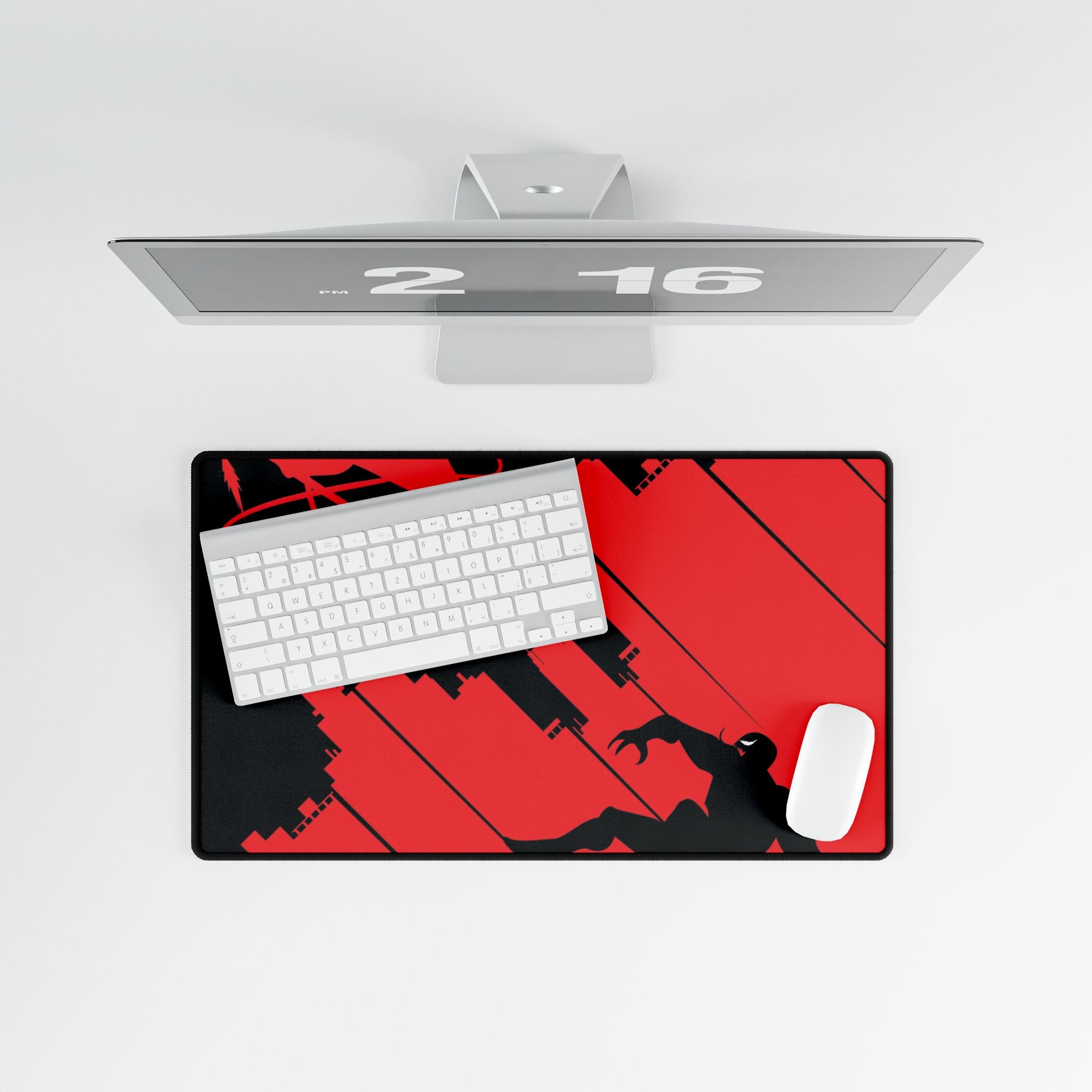 Red Noir Cityscape