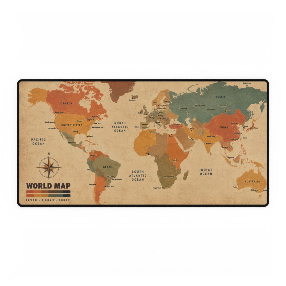 Vintage World Map