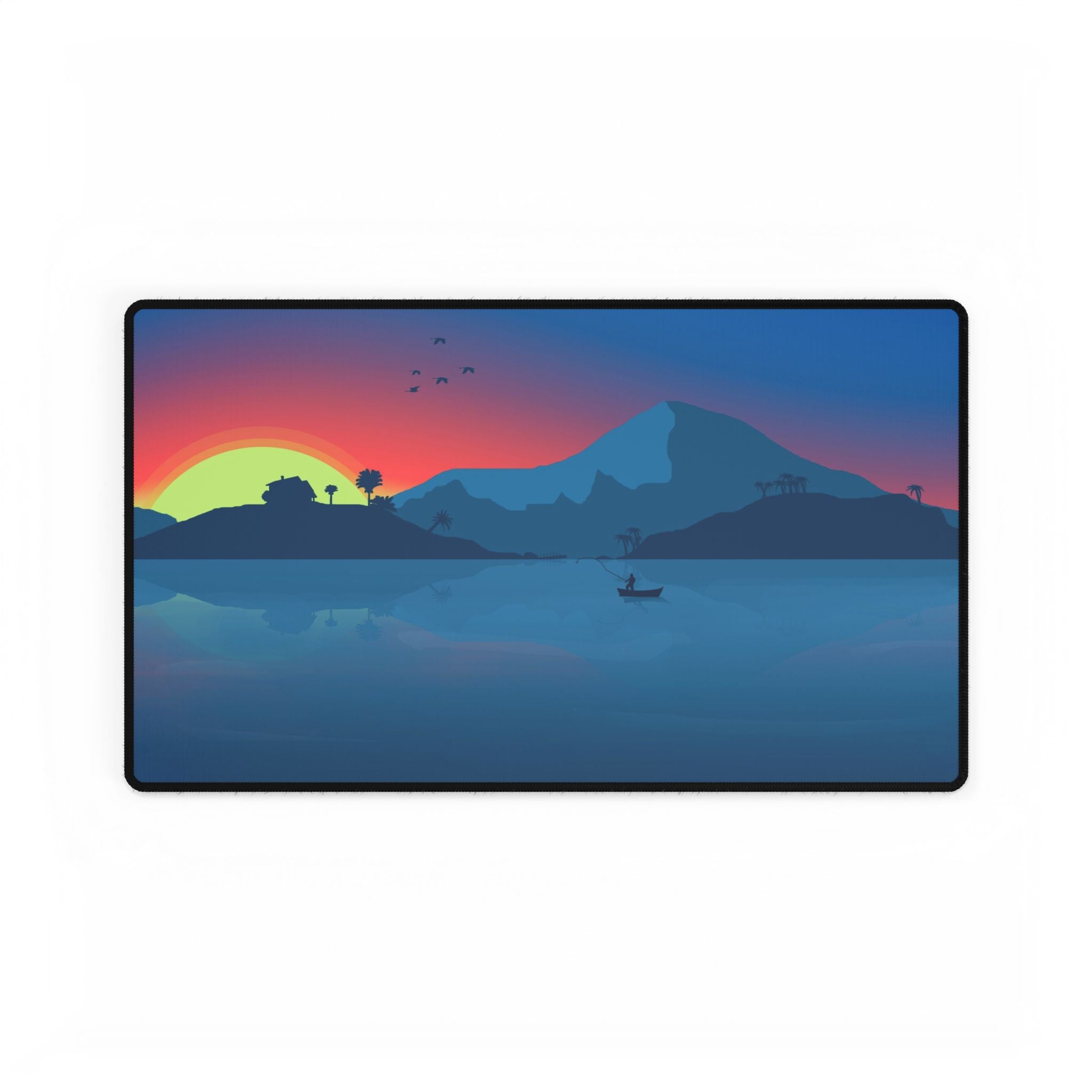 Blue Sunset Lake