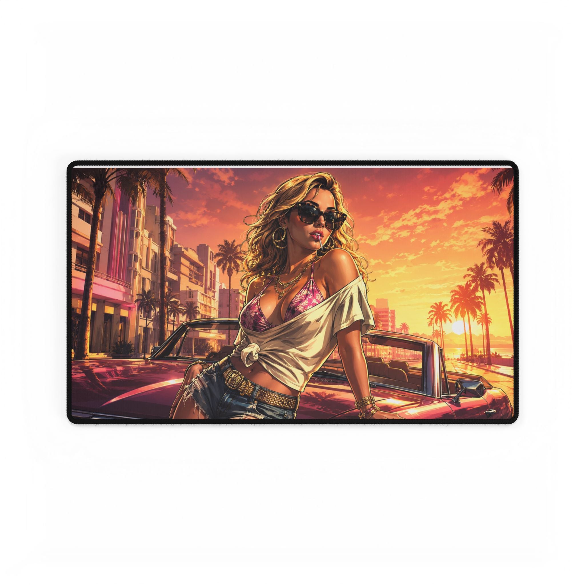 Sunset Beach Pin-Up