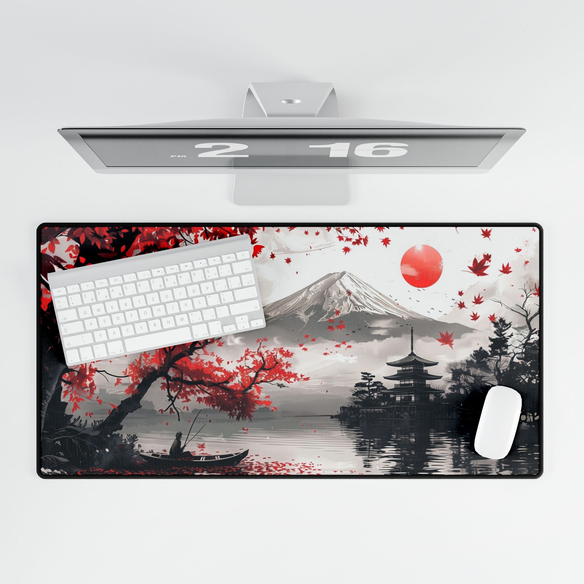 Japanese Red Landscape
