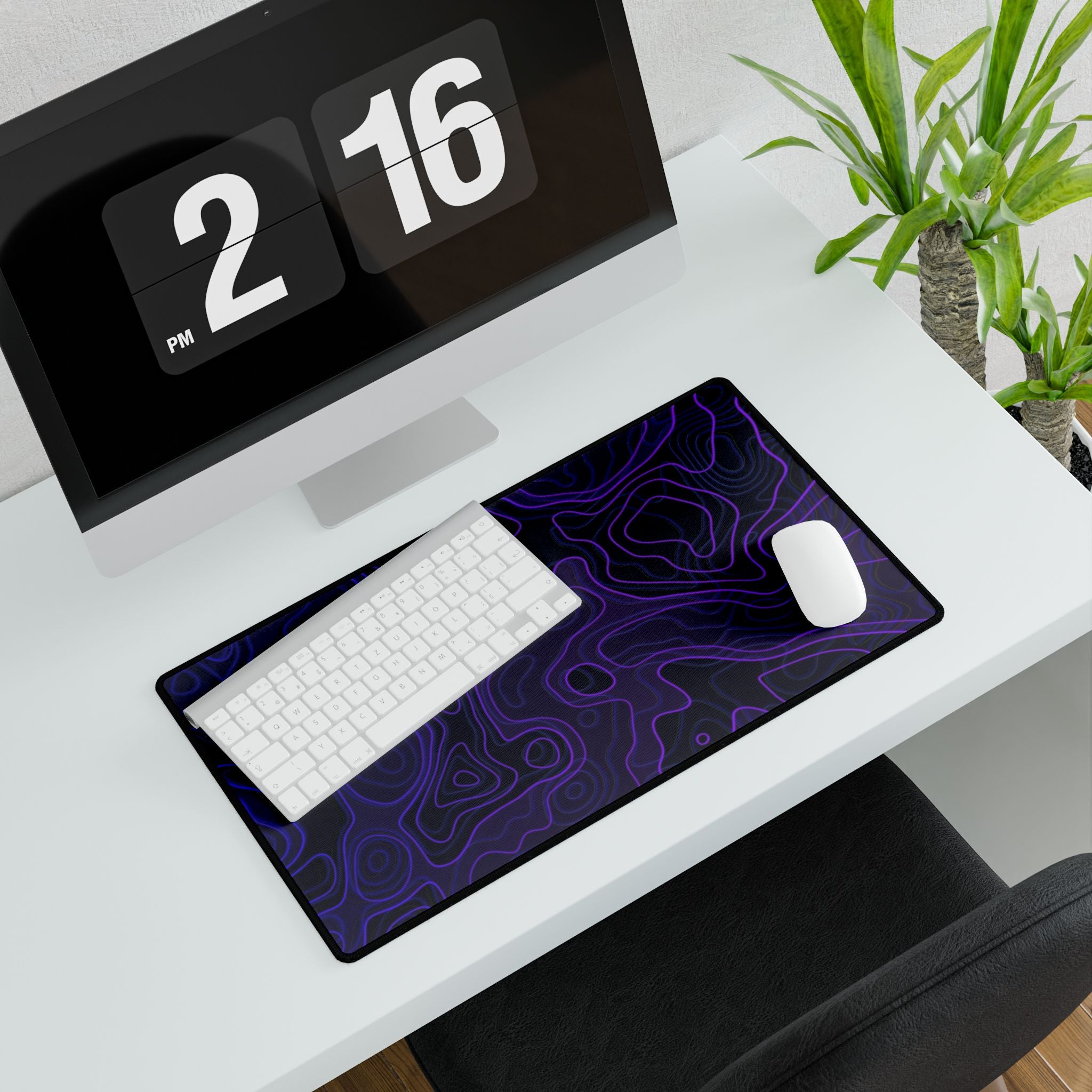 Purple Topographic