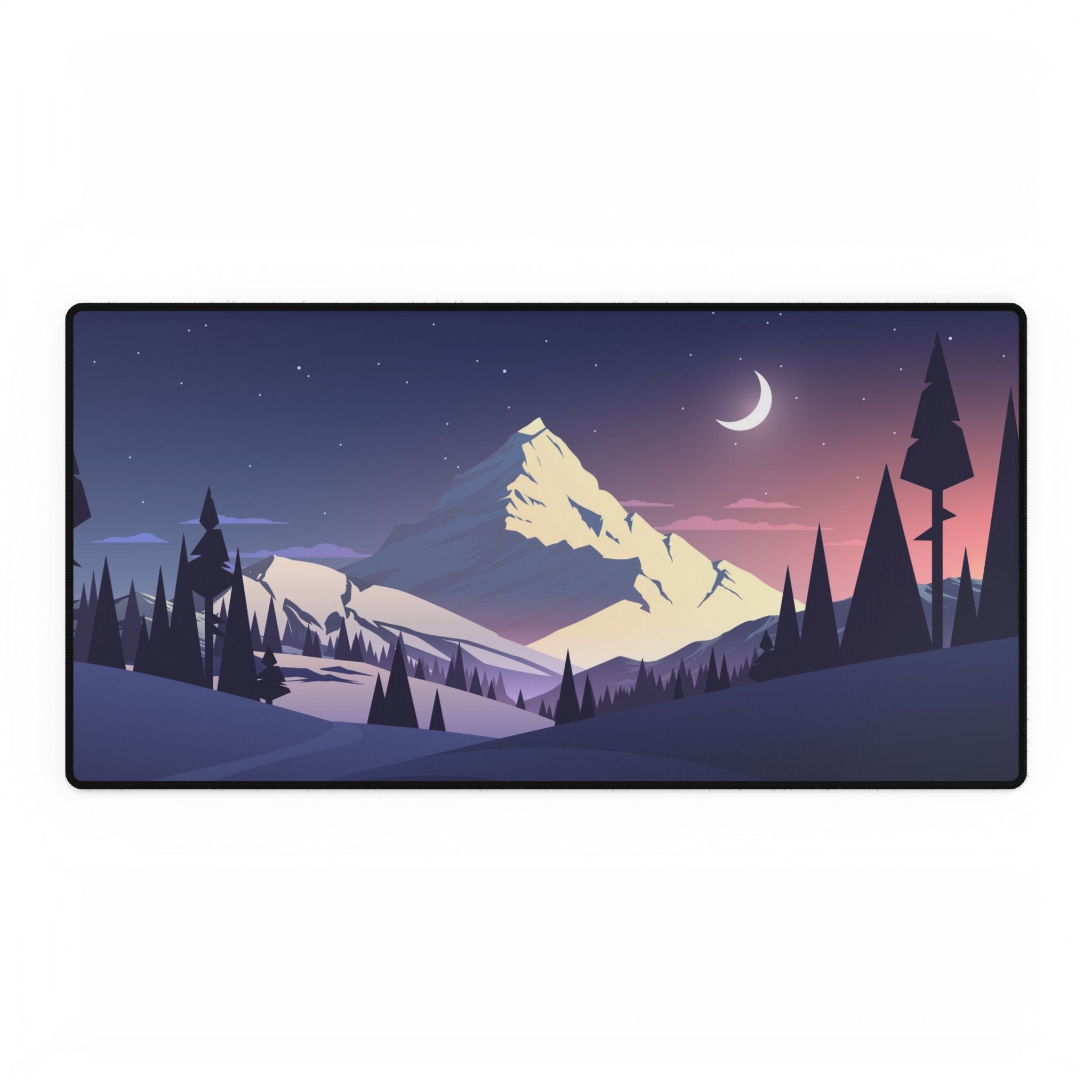 Purple Mountain Night Sky