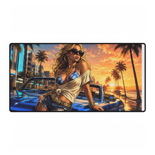 Blue Sunset Convertible Pin-Up
