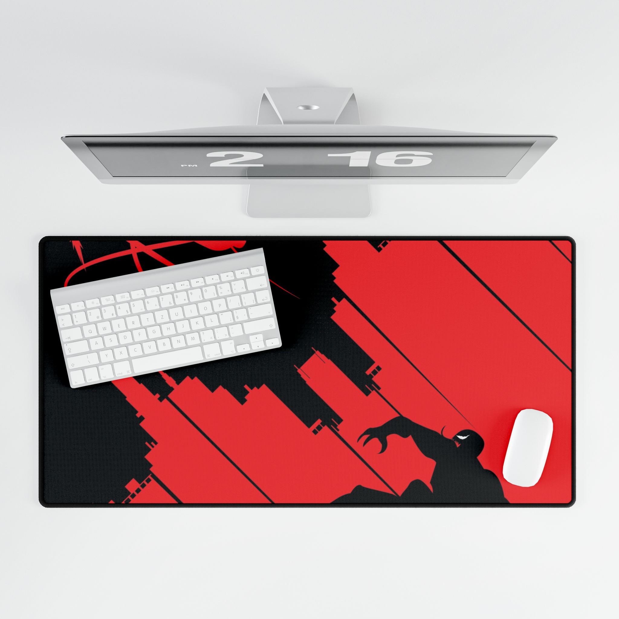 Red Noir Cityscape