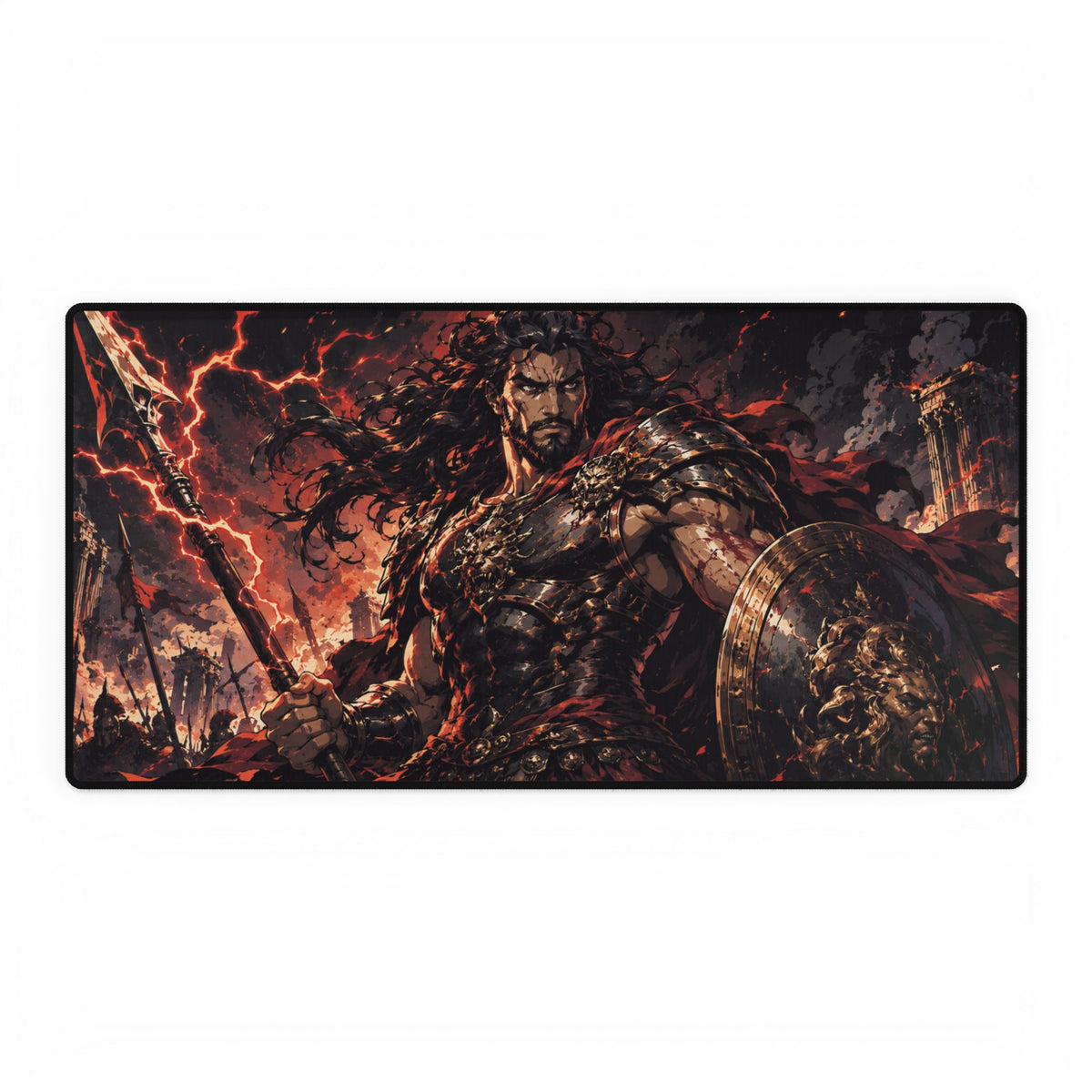 Ares God of violent and physical warfare.