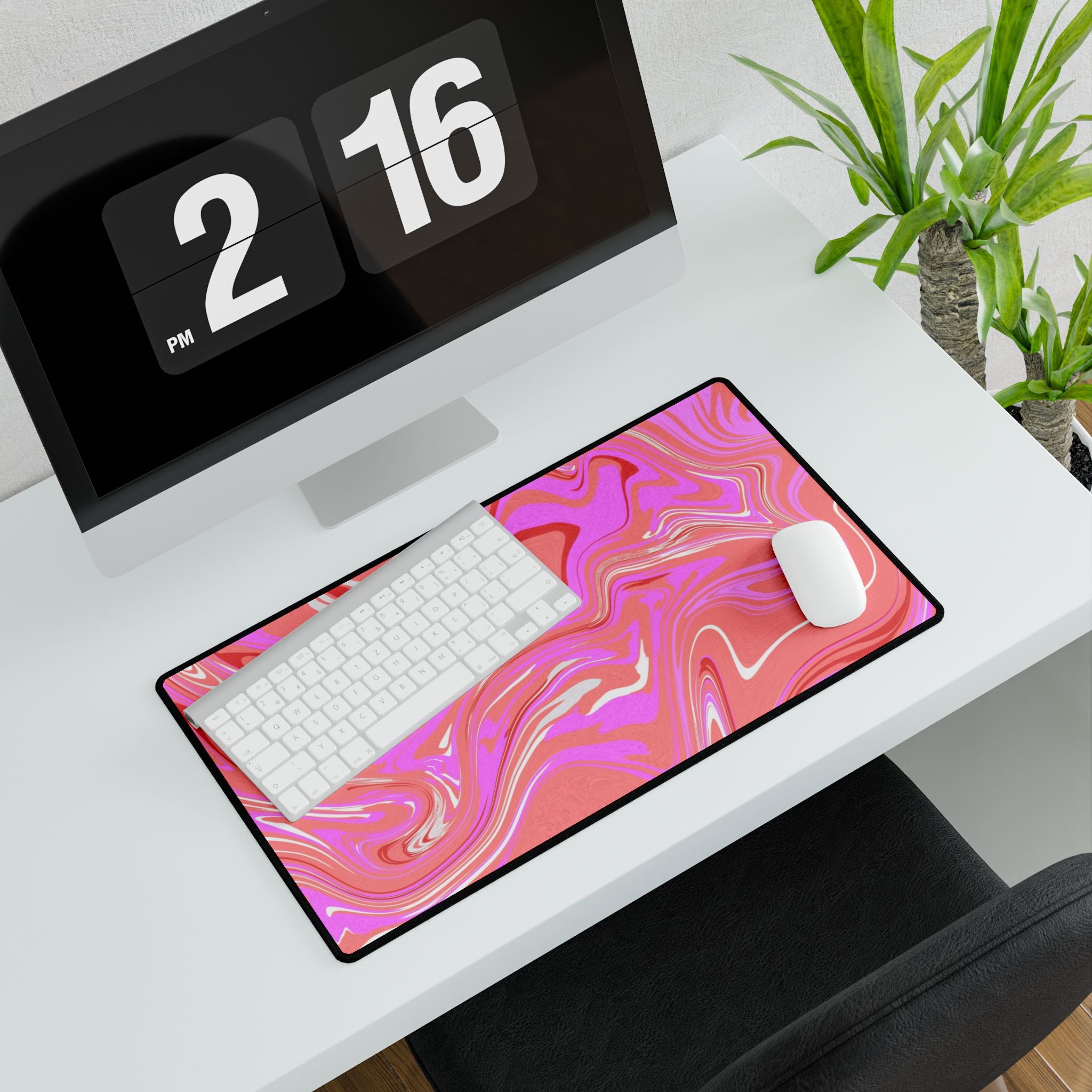 Pink Swirl Marble