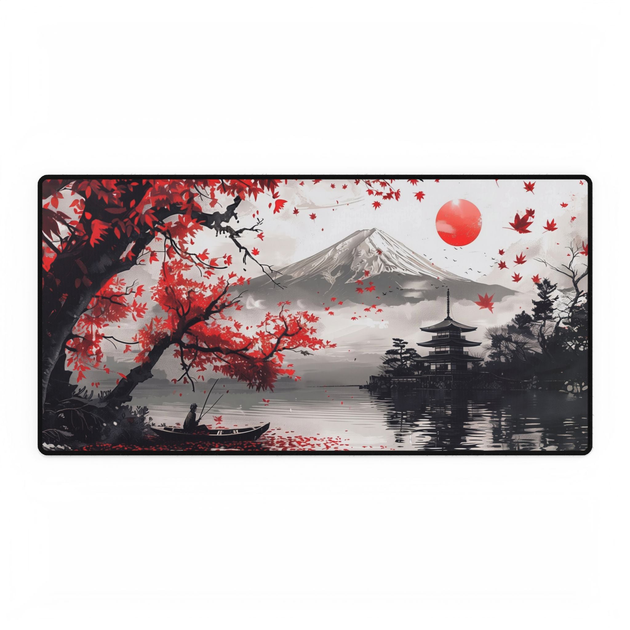 Japanese Red Landscape