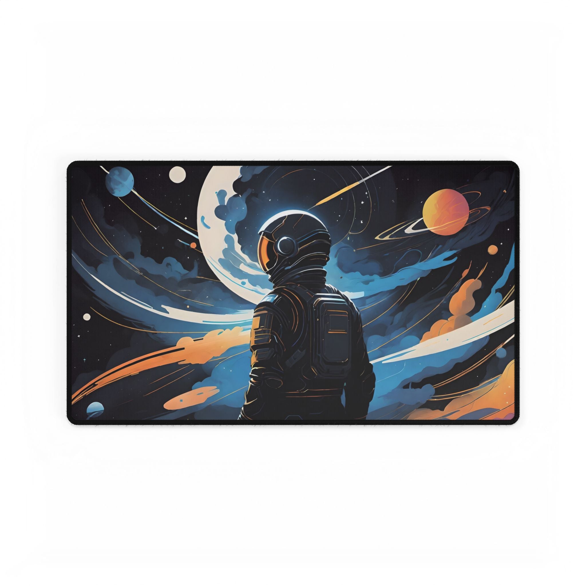 Funky Astronaut Space Scene