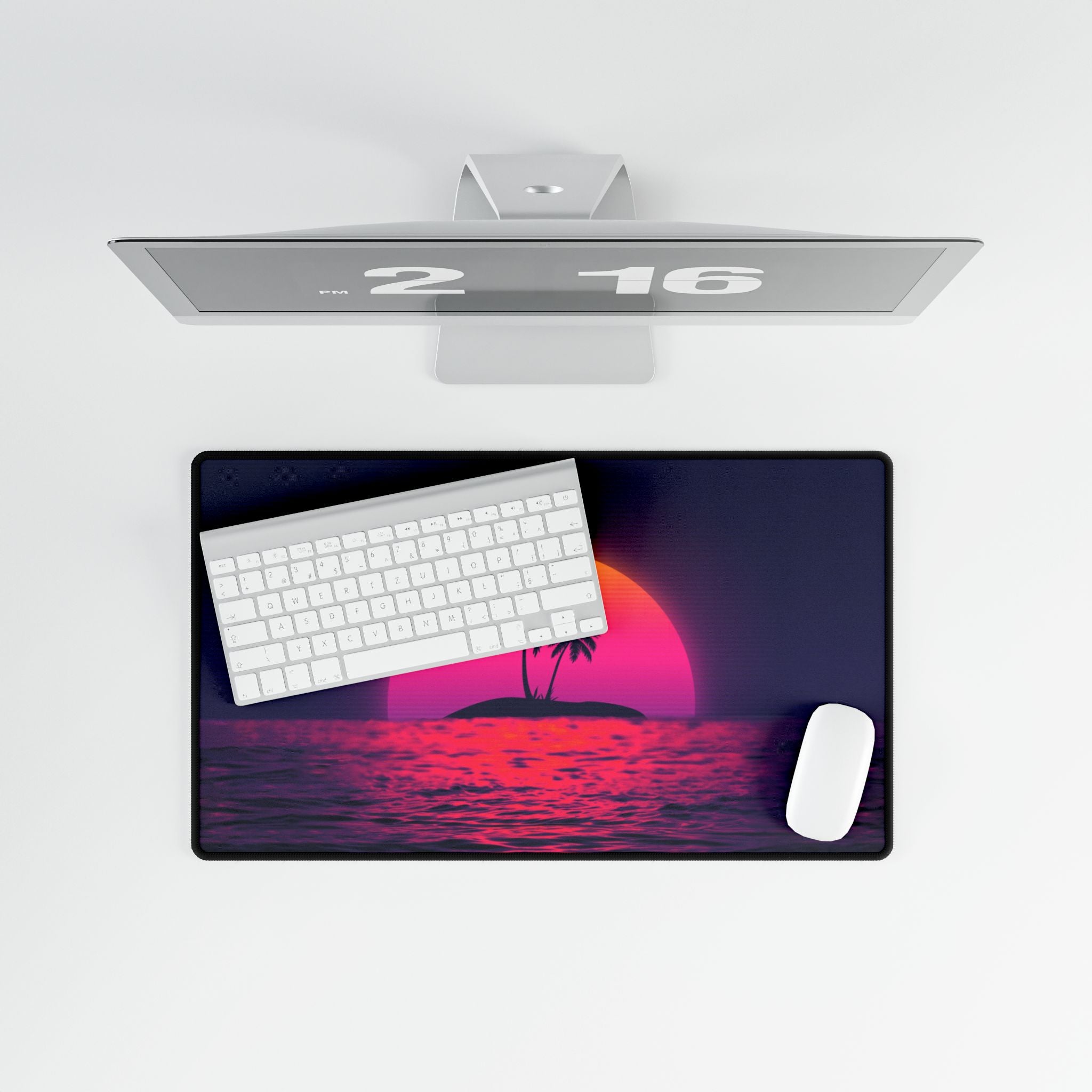 Retro Sunset Island