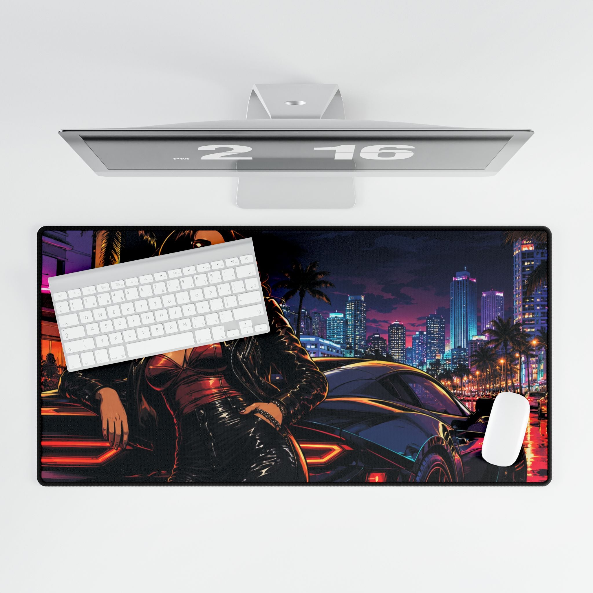 Retro Fatale Car Nightscape