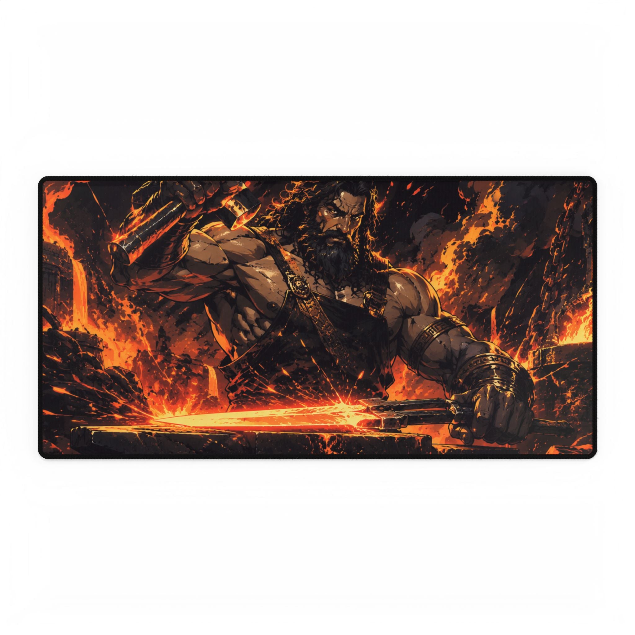 Hephaestus God of fire, metalworking, and sculpture.